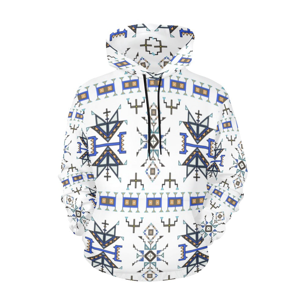 Eagle Strike White Hoodie for Women (USA Size)