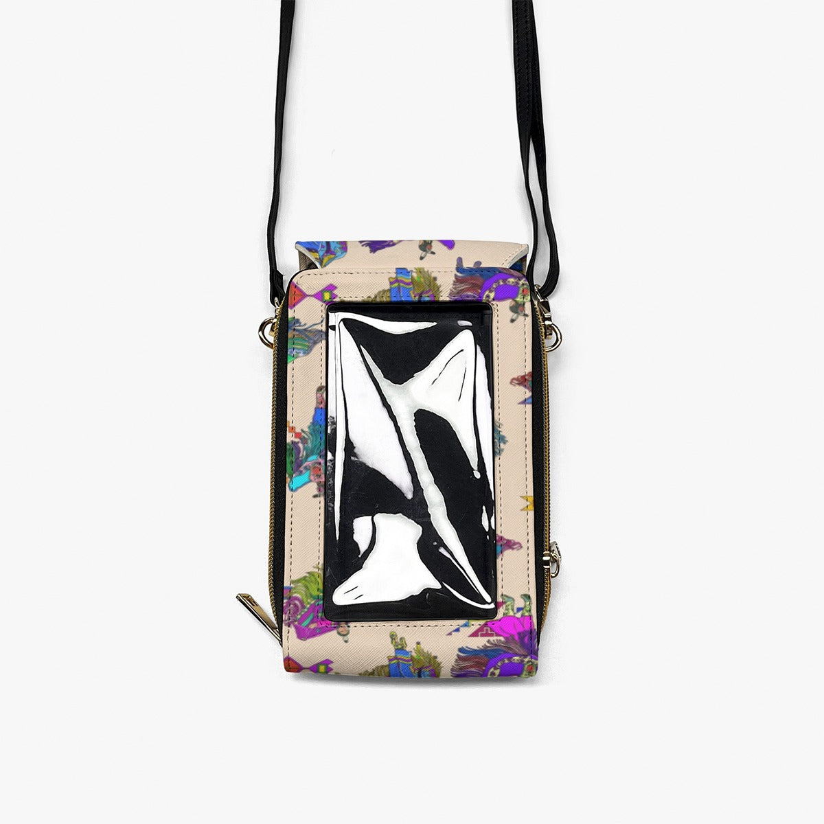 Women's Fancy Dancers Muslin Mobile Phone Chest Bag