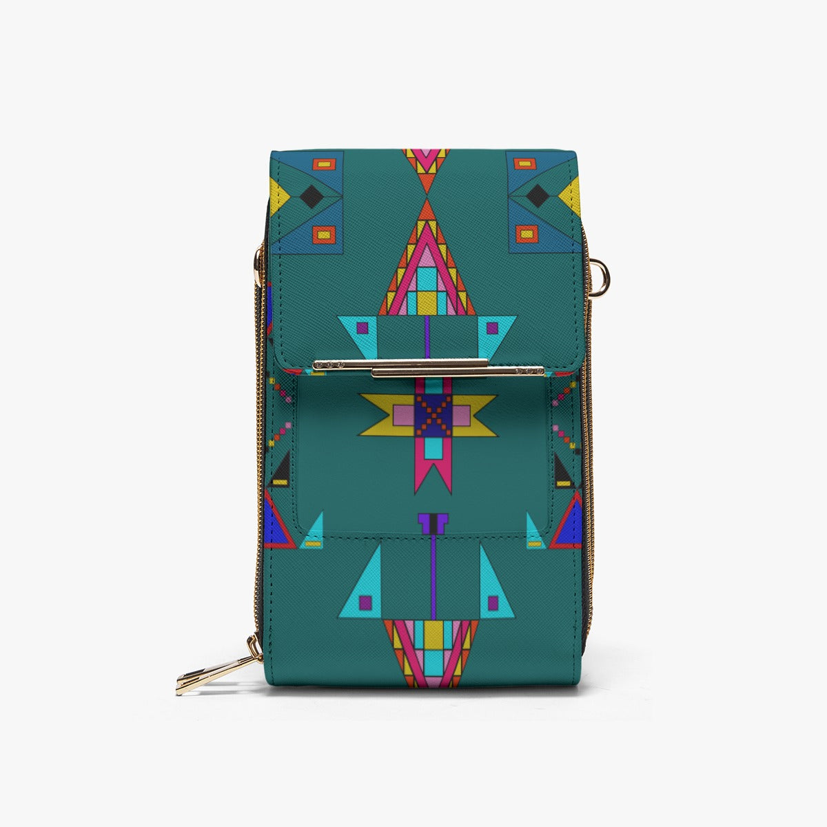 Enemy Territory Teal Mobile Phone Chest Bag