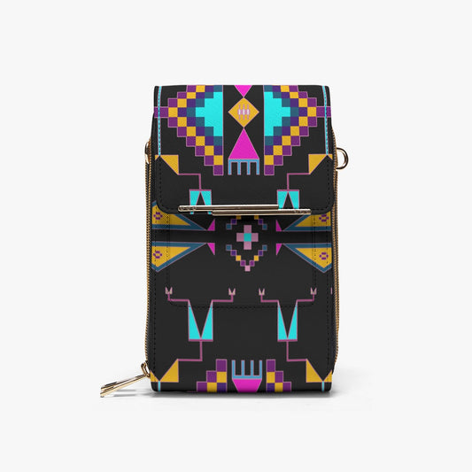 Rite of Passage Black Mobile Phone Chest Bag