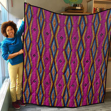 Load image into Gallery viewer, Diamond in the Bluff Pink Lightweight Quilt
