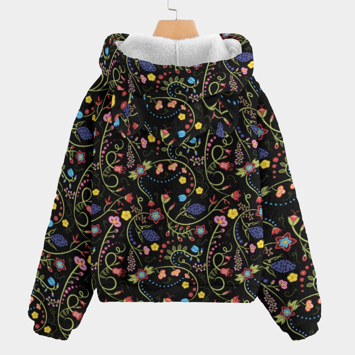 Fresh Fleur Midnight Youth Hoodie with Ears
