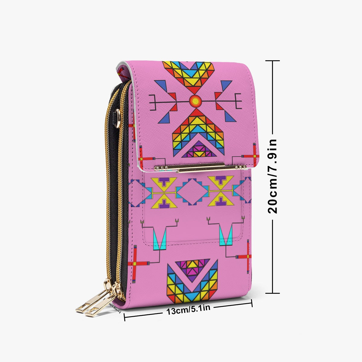 Rainy Chief Rainbow Blush Mobile Phone Chest Bag