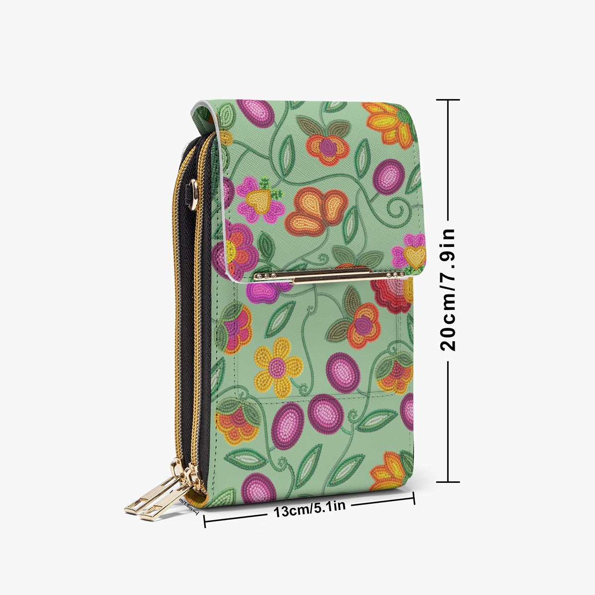Boreal Bounty Green Phone Bag