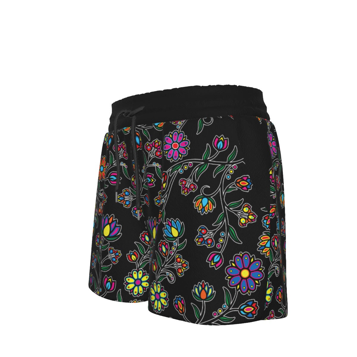 Cosmic Whisper Black Women's Shorts