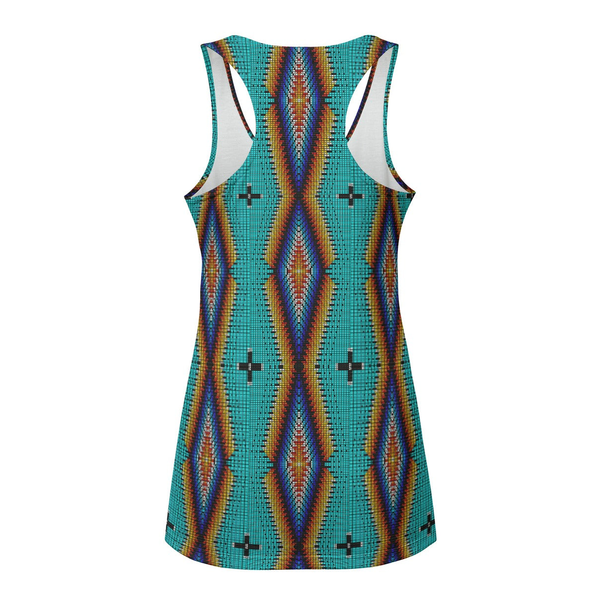 Diamond in the Bluff Turquoise Eco Tank Top