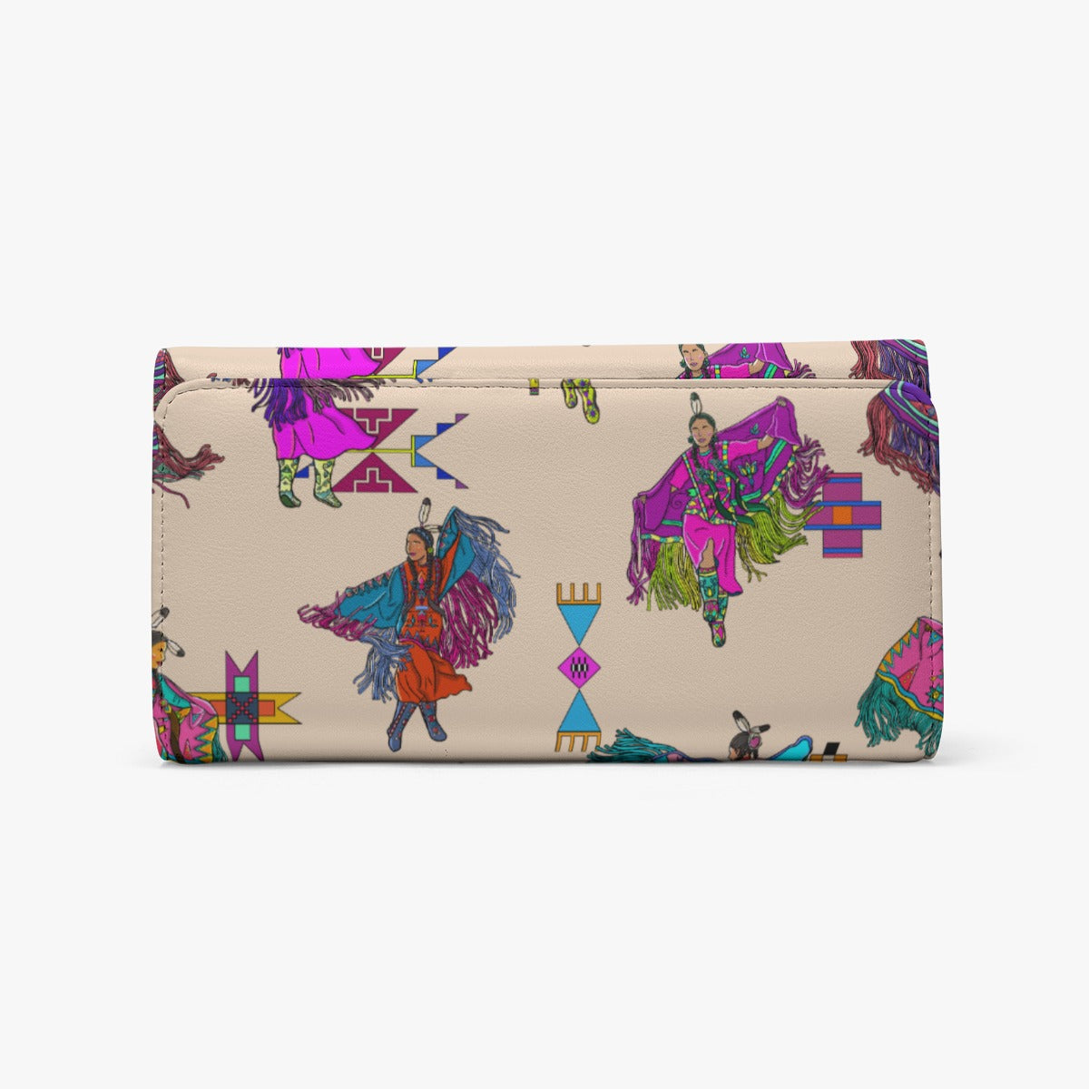 Women's Fancy Dancers Muslin Foldable Wallet