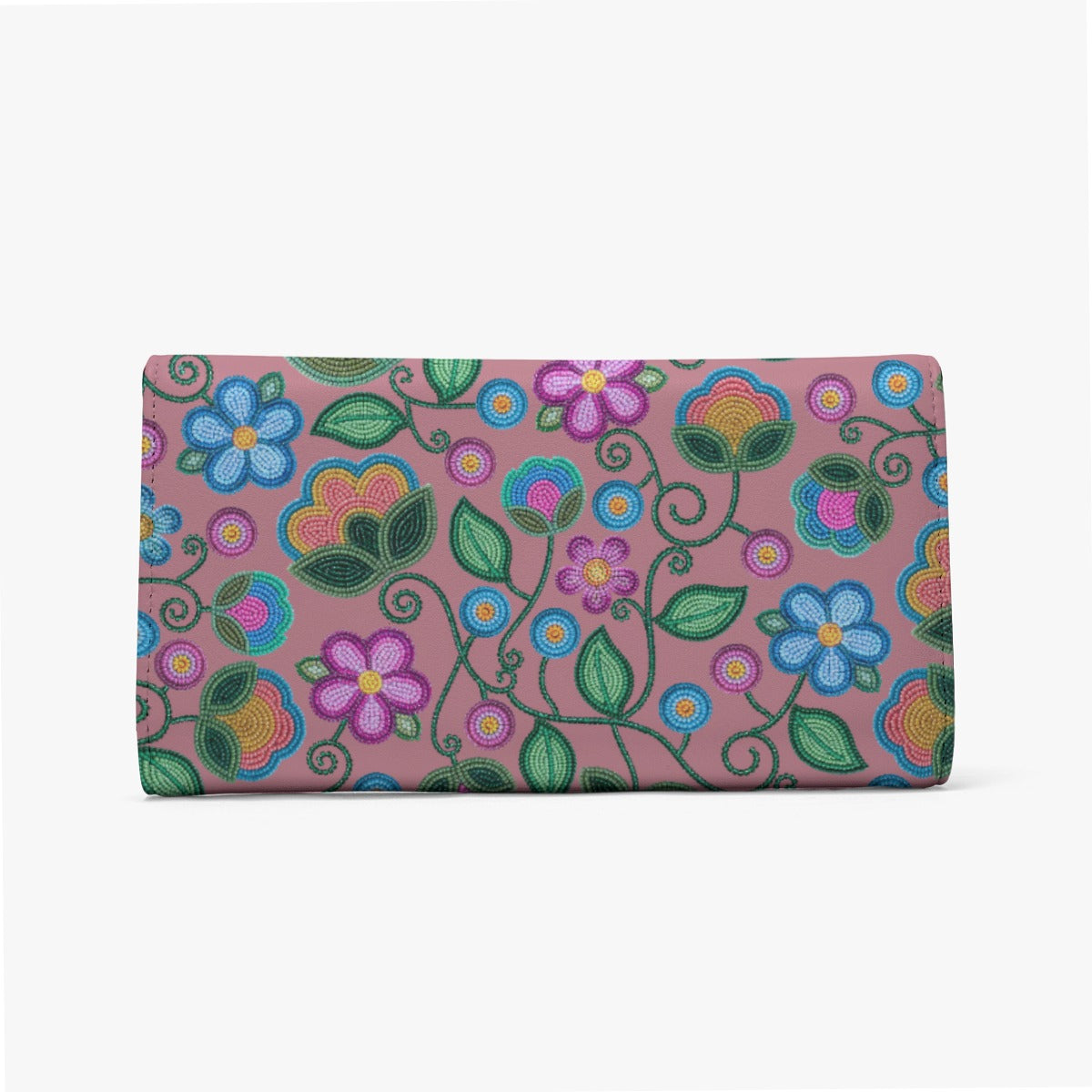 Turquoise Sunbeam Peach Wallet