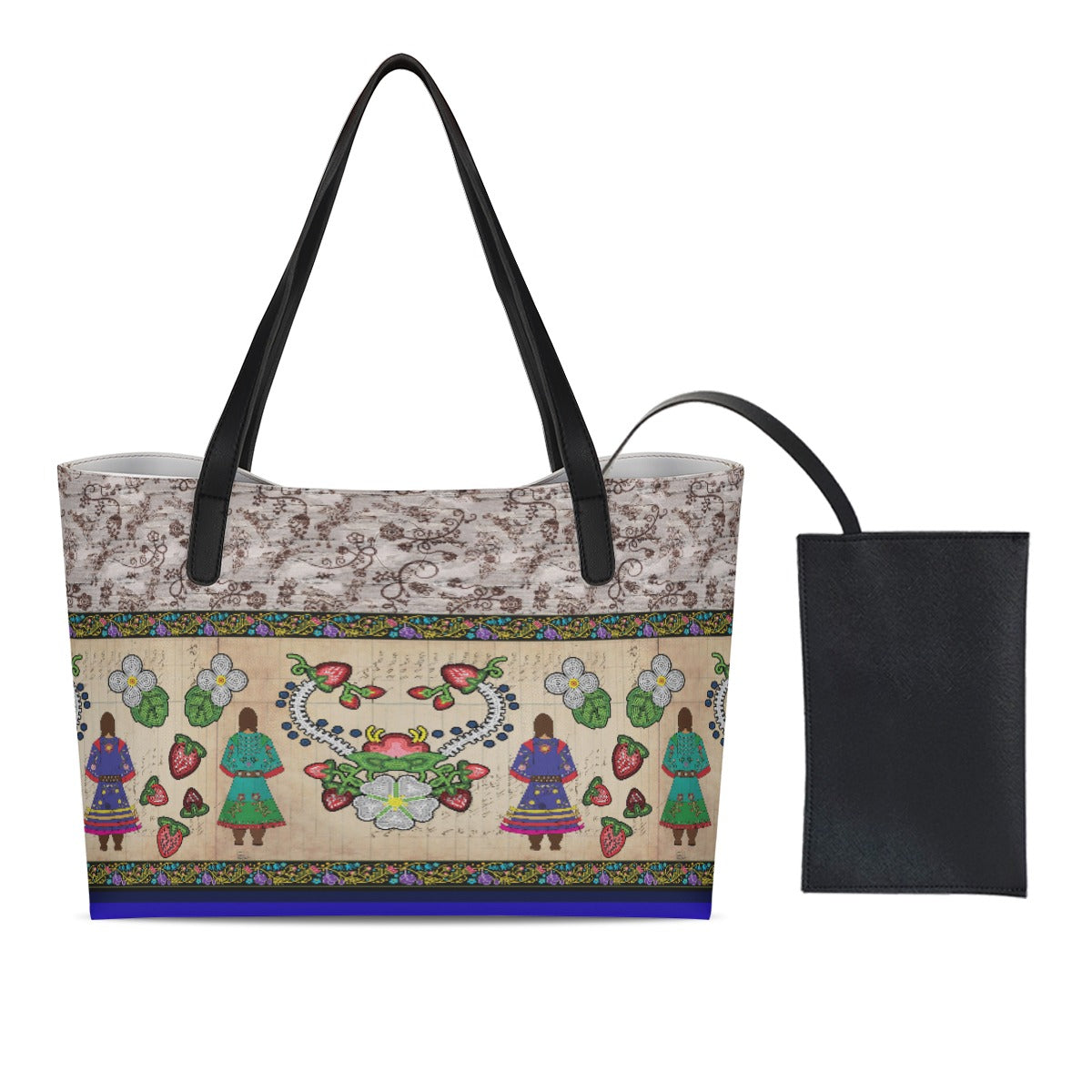 Aunties Gifts Shopping Tote Bag With Mini Purse