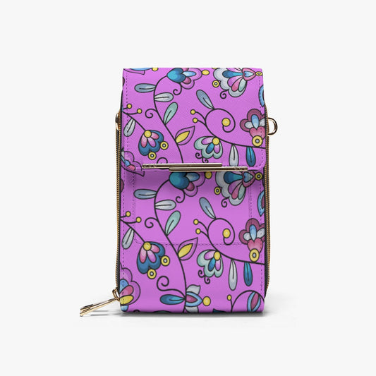 Autumn Bundle Blessing Purple Mobile Phone Chest Bag