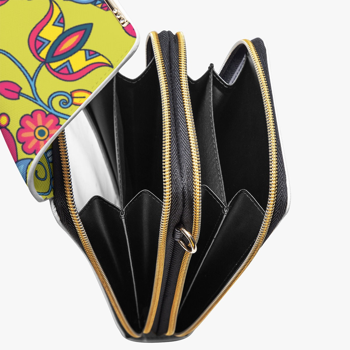 Thorny Path Yellow Mobile Phone Chest Bag