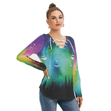 Load image into Gallery viewer, Aurora Medicine Animals Tie Sweatshirt
