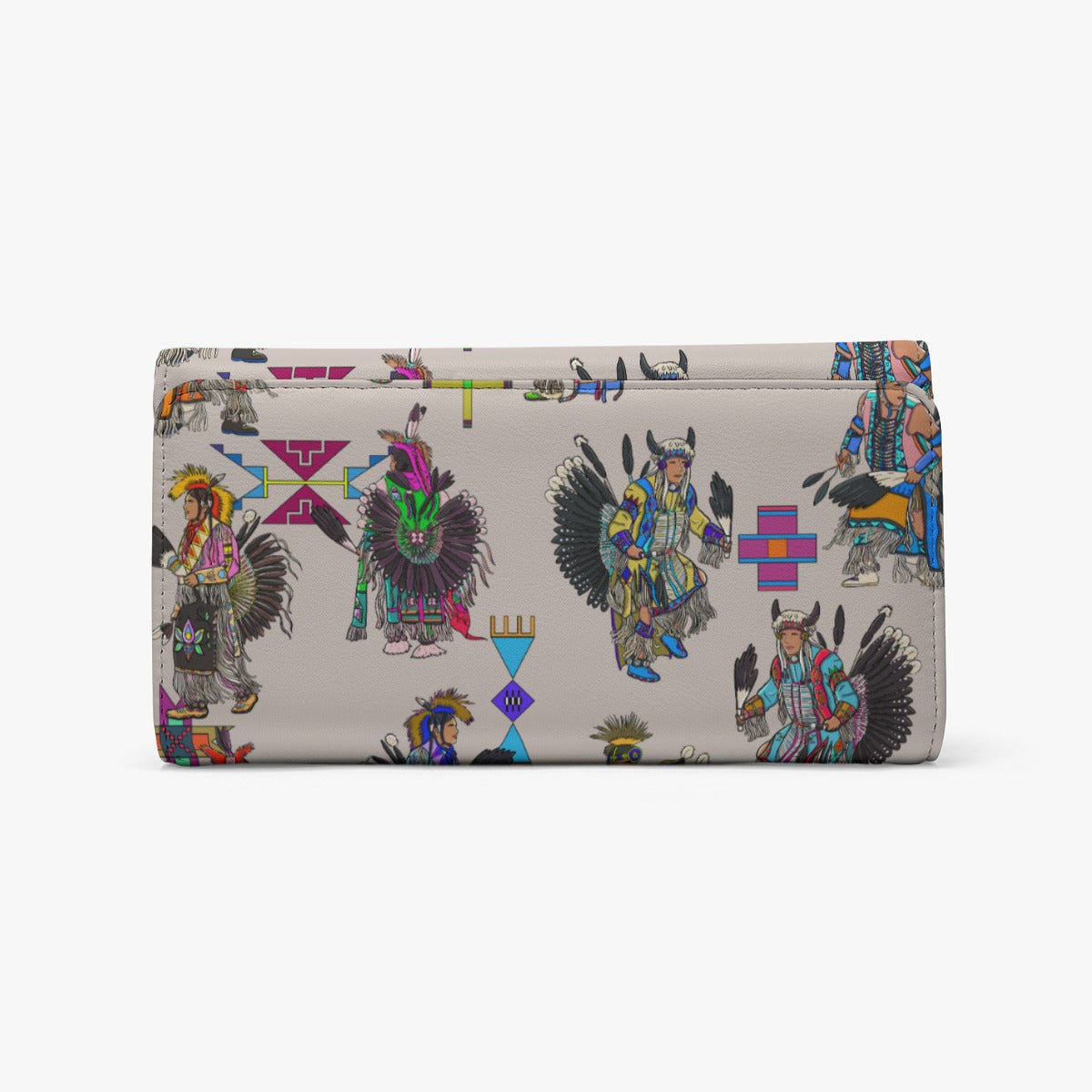 Men's Tradish Dancers Muslin White Foldable Wallet