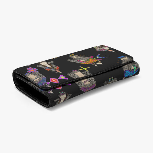 Women's Tradish Dancers Black Foldable Wallet
