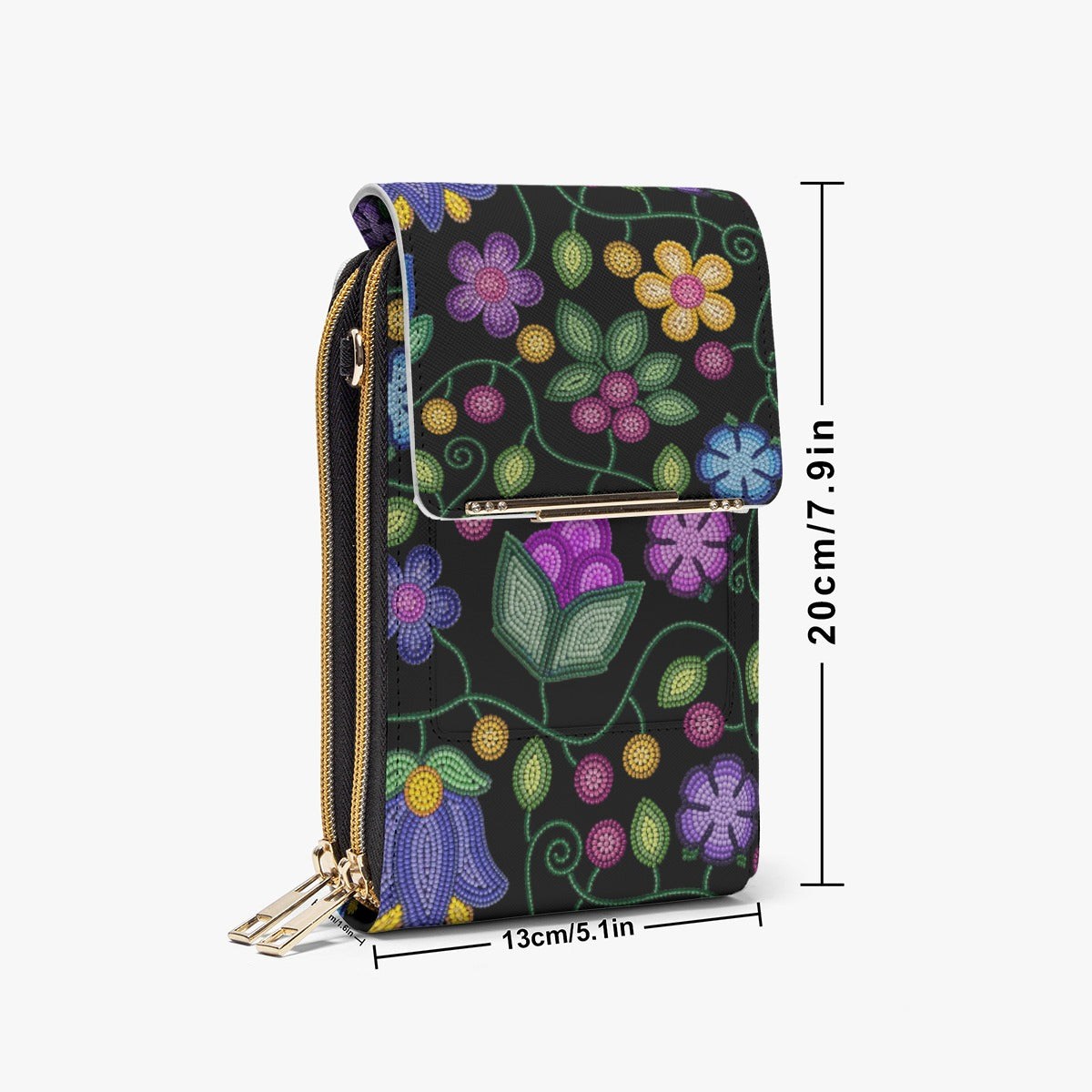Bloom Uplift Black Phone Bag