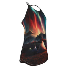 Load image into Gallery viewer, When the Sun Cried 2 Criss-Cross Open Back Tank Top
