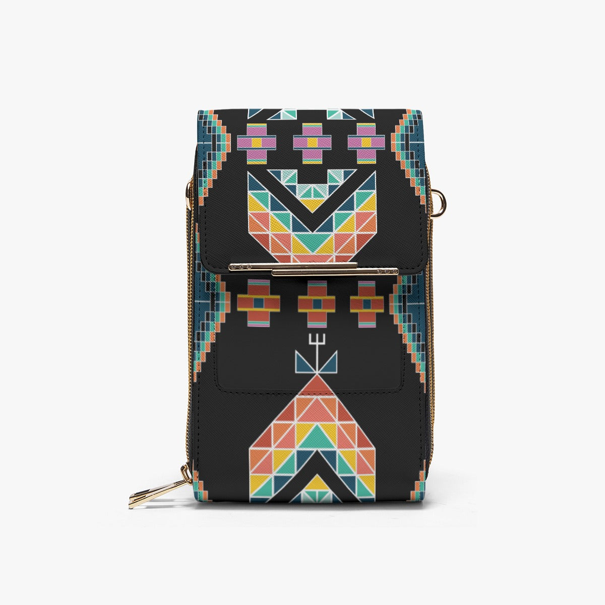 Travois Tipi Black Mobile Phone Chest Bag