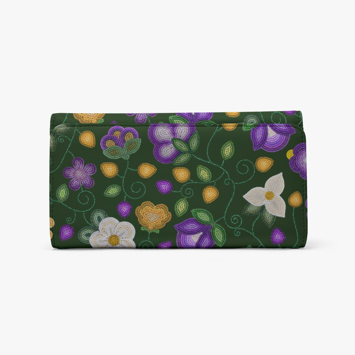 Midnight Moss Bloom Forest Wallet