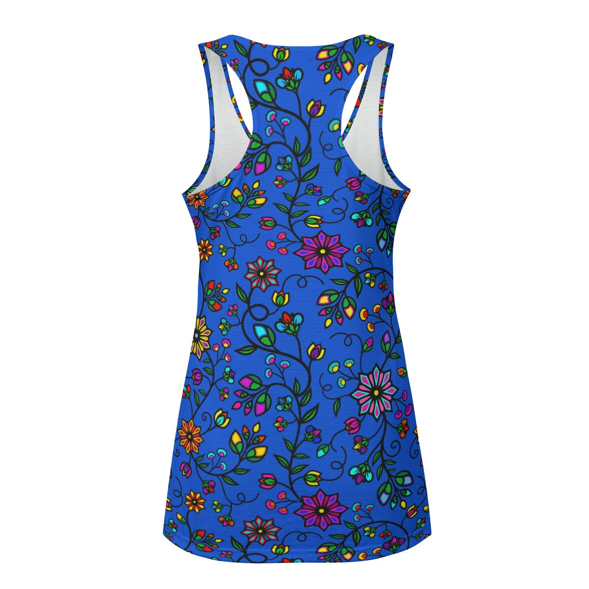 Prairie Paintbrush Blue Eco Tank Top