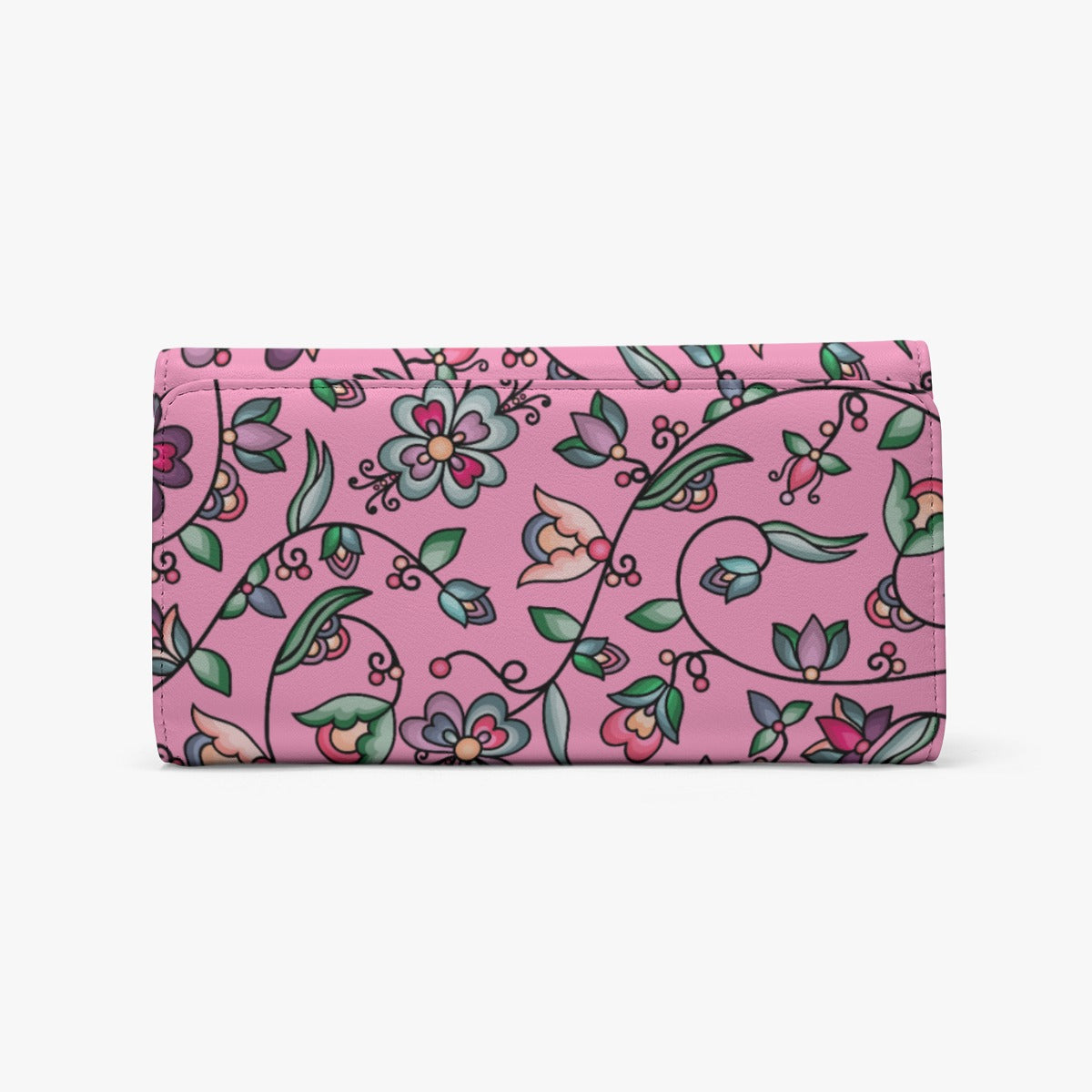 Amber Evening Garland Pink Foldable Wallet