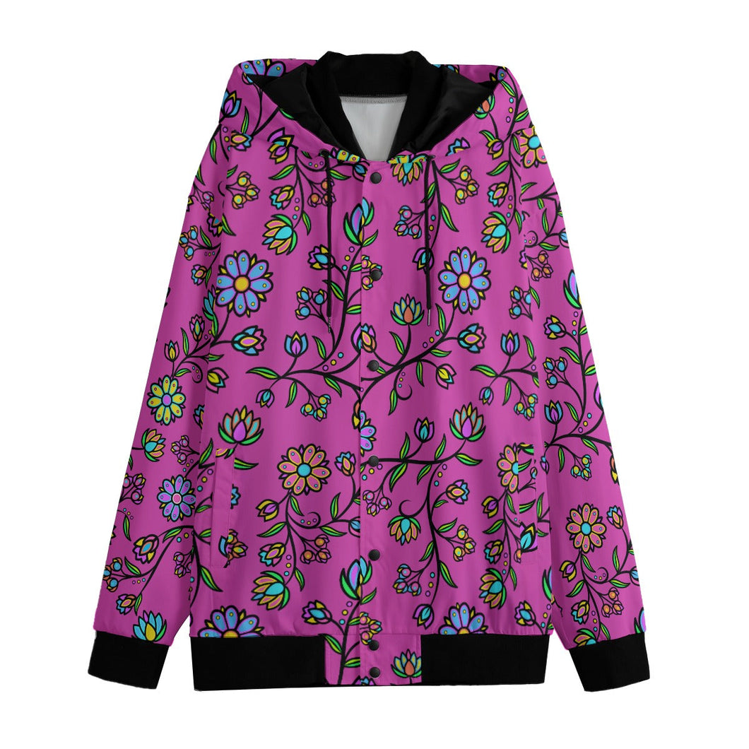 Cosmic Whisper Pastel Passion Varsity Jacket