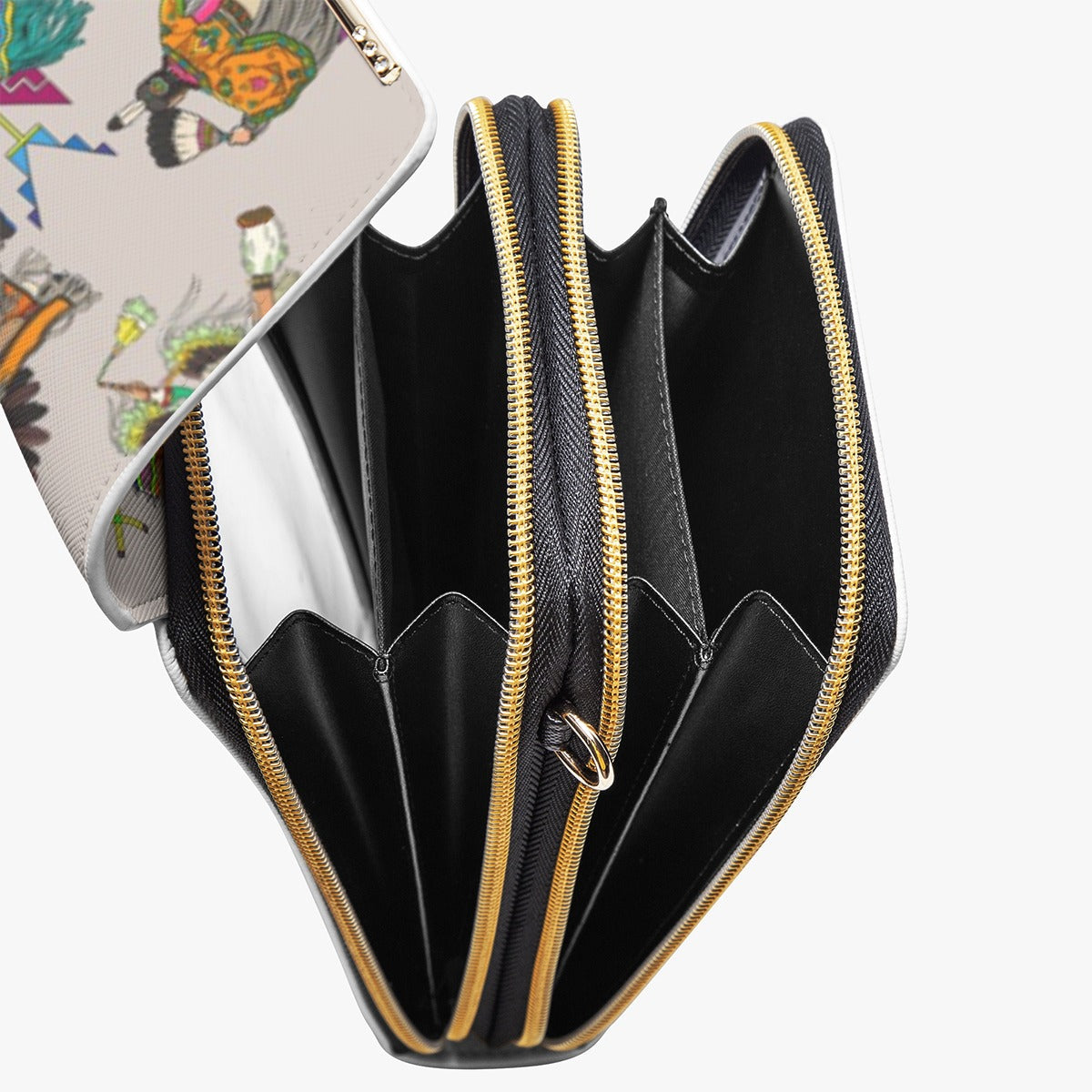 Grand Entry Dancers Muslin Mobile Phone Chest Bag