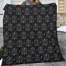 Load image into Gallery viewer, Dakota Damask Black Lightweight Quilt
