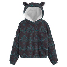 Load image into Gallery viewer, Ledger Bear Kid’s Borg Fleece Hoodie With Ear
