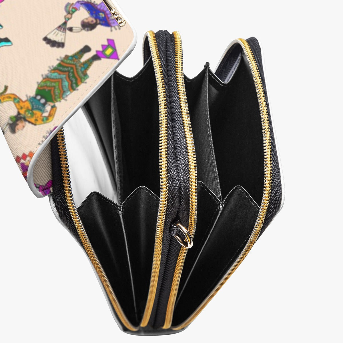 Women's Jingle Dancers Muslin Mobile Phone Chest Bag