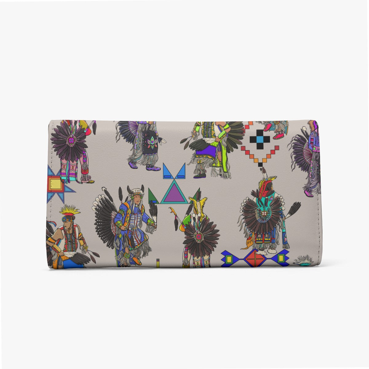 Men's Tradish Dancers Muslin White Foldable Wallet