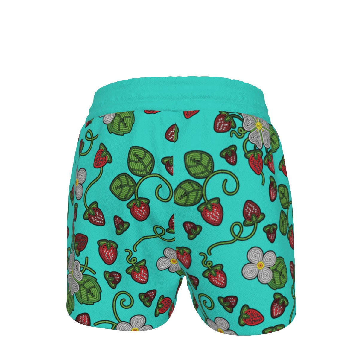 Strawberry Dreams Turquoise Women's Shorts