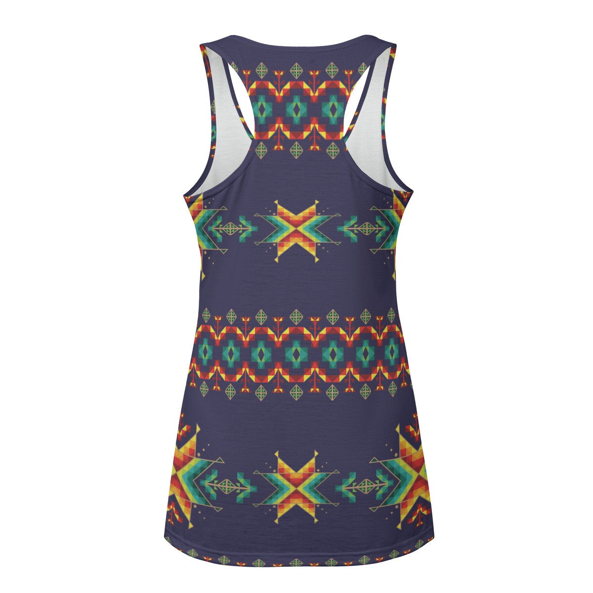 Dreams Of Ancestors Indigo Shade Eco Tank Top