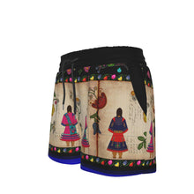 Load image into Gallery viewer, Floral Ledger Sisters Women&#39;s Shorts
