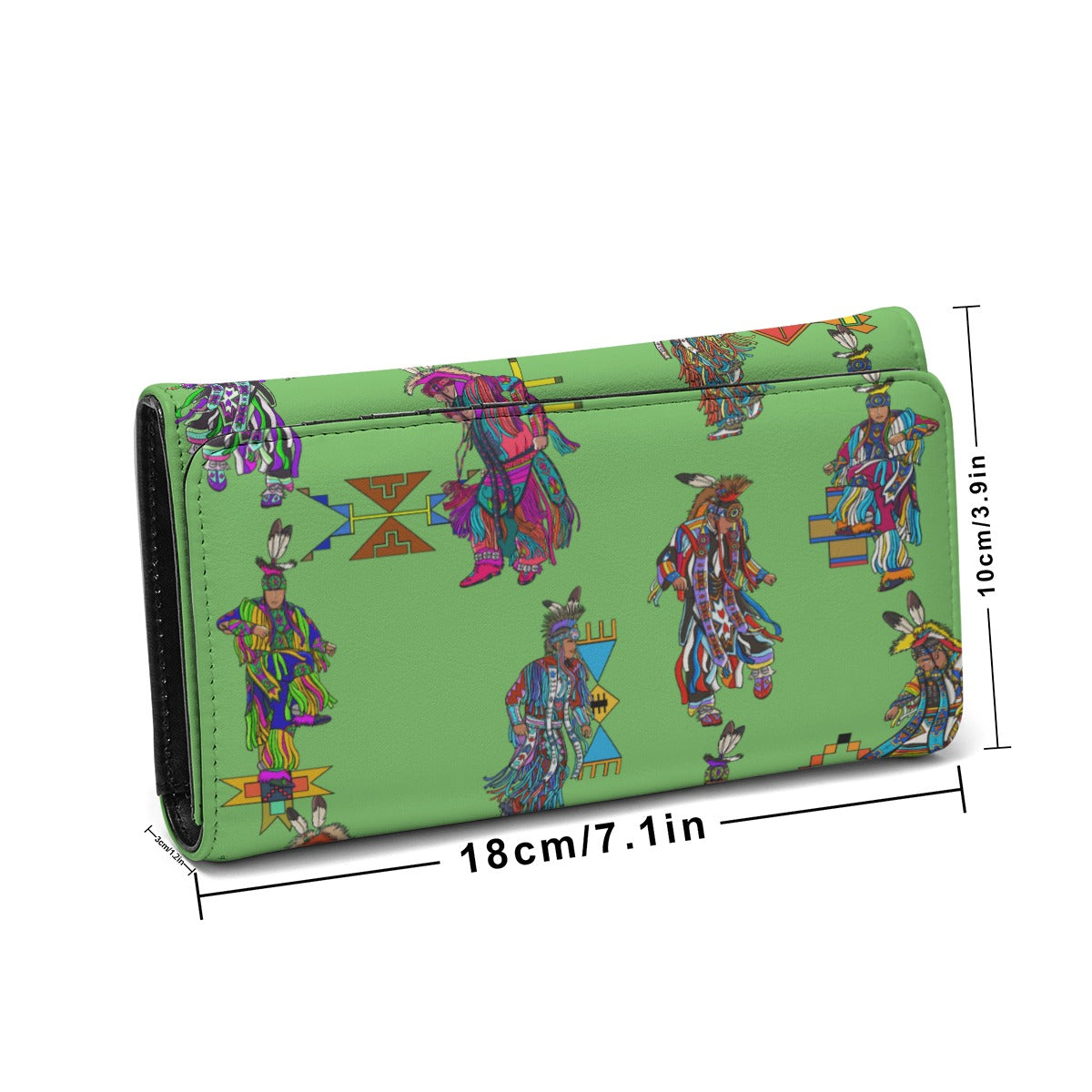 Men's Grass Dancers Grass Foldable Wallet