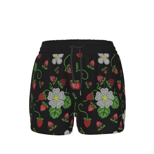 Strawberry Dreams Midnight Women's Shorts