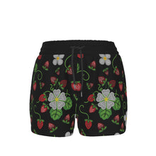 Load image into Gallery viewer, Strawberry Dreams Midnight Women&#39;s Shorts
