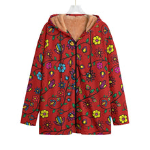 Load image into Gallery viewer, Nature&#39;s Nexus Red Kid&#39;s Plush Windbreaker
