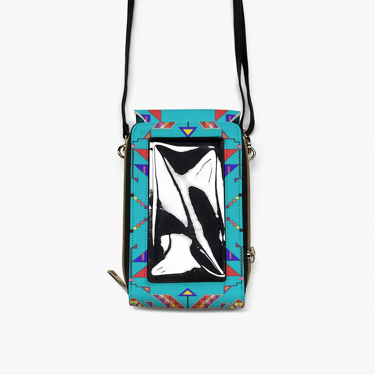 Scattered Generations Turquoise Mobile Phone Chest Bag