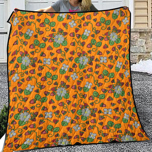 Strawberry Dreams Carrot Lightweight Quilt