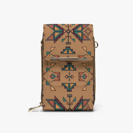 Arrow Dawn Brown Phone Bag