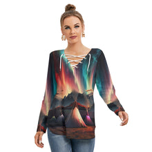 Load image into Gallery viewer, When the Sun Cried 2 Tie Sweatshirt
