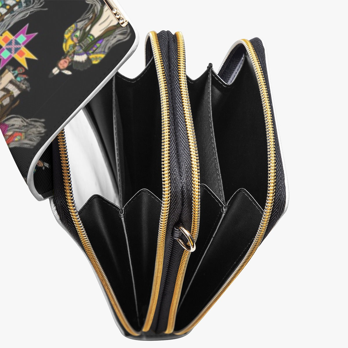 Women's Tradish Dancers Black Mobile Phone Chest Bag