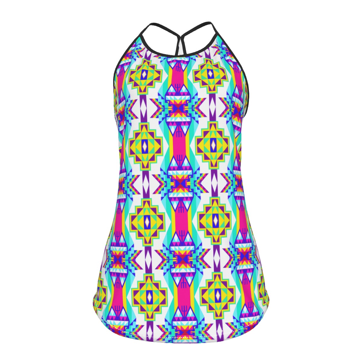 Fancy Champion Criss-Cross Open Back Tank Top