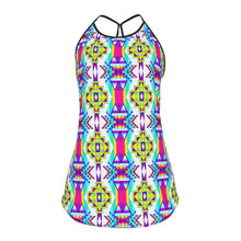 Load image into Gallery viewer, Fancy Champion Criss-Cross Open Back Tank Top
