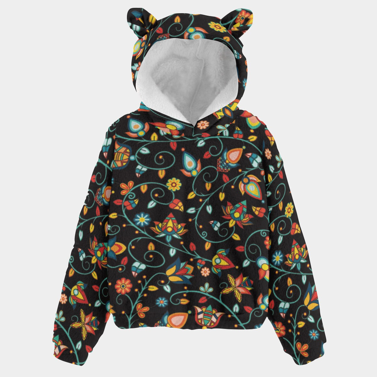 Thorny Path Youth Hoodie With Ears