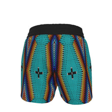 Load image into Gallery viewer, Diamond in the Bluff Turquoise Women&#39;s Shorts
