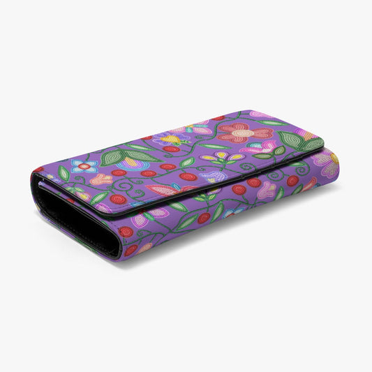 Petal Harmony Lavender Wallet