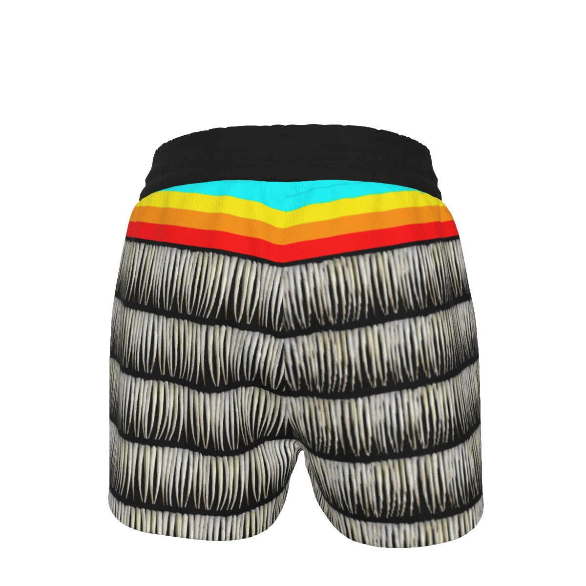 Dentalium on Black Women's Shorts