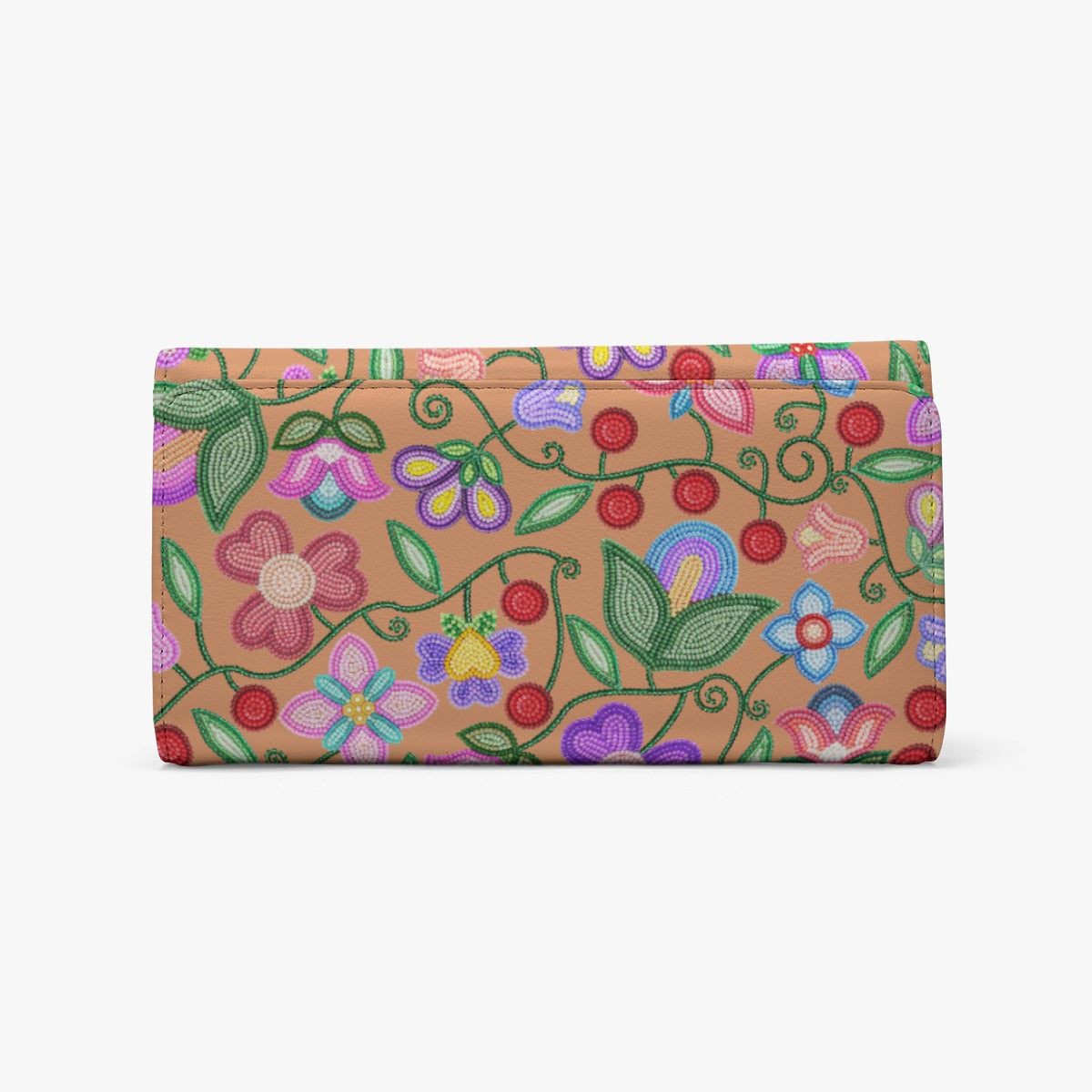 Petal Harmony Terracotta Wallet