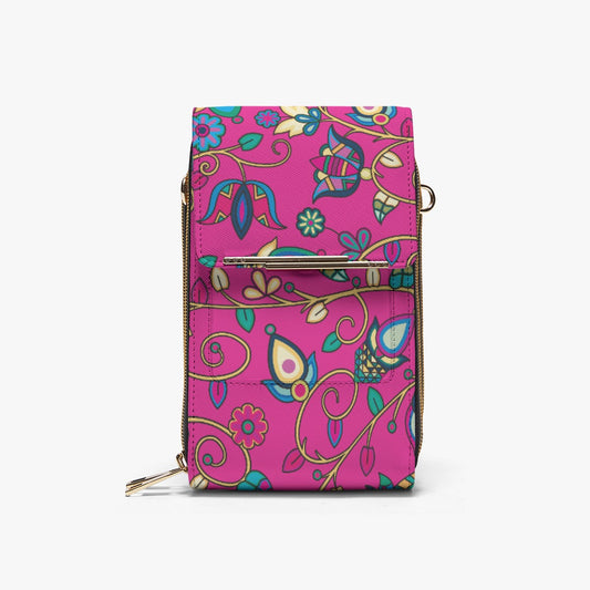 Thorny Path Pink Mobile Phone Chest Bag